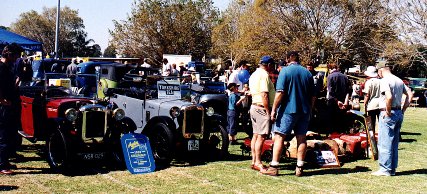 Austin Club display