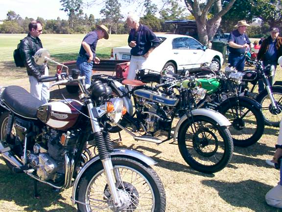 Early motor bikes