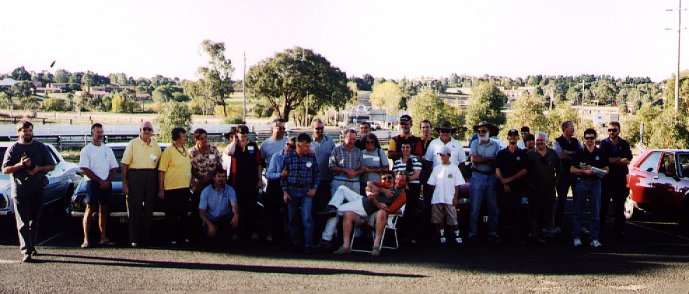 Group photo at the end of the observation run