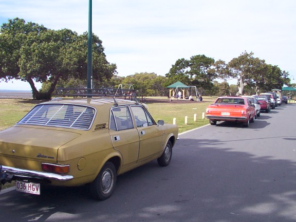 Don's P76 and Adrian's Morris Marina